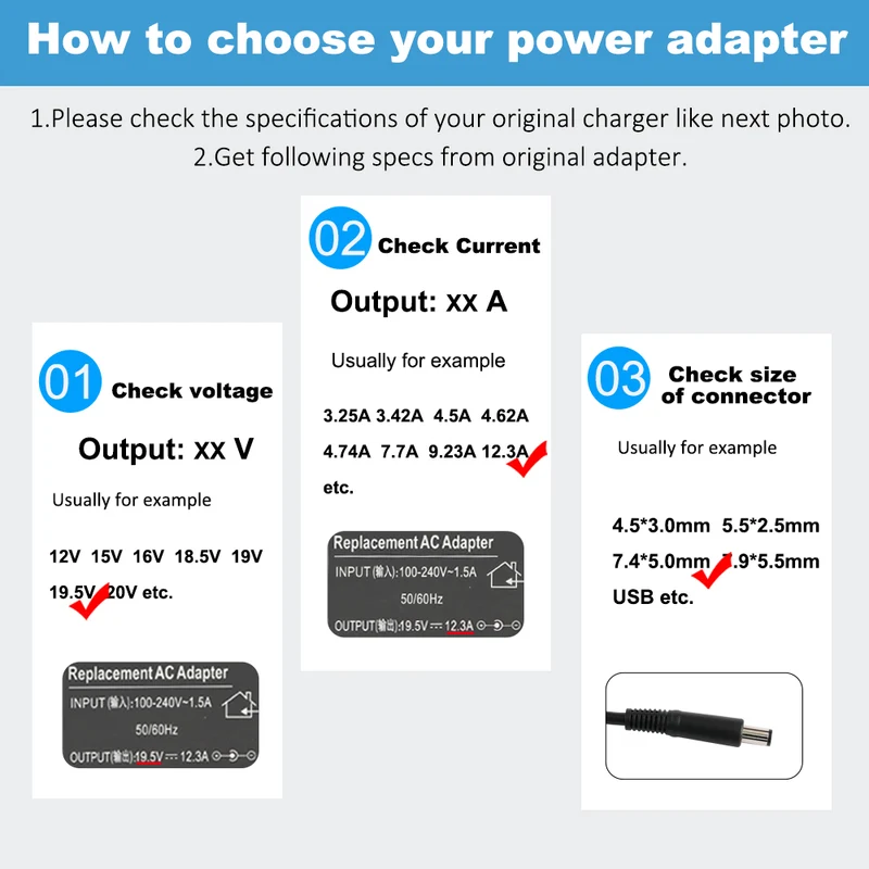 HP 230W AC Adapter 19.5V 11.8A for Omen 15 17 ZBook 15 17 Create G7 G8
