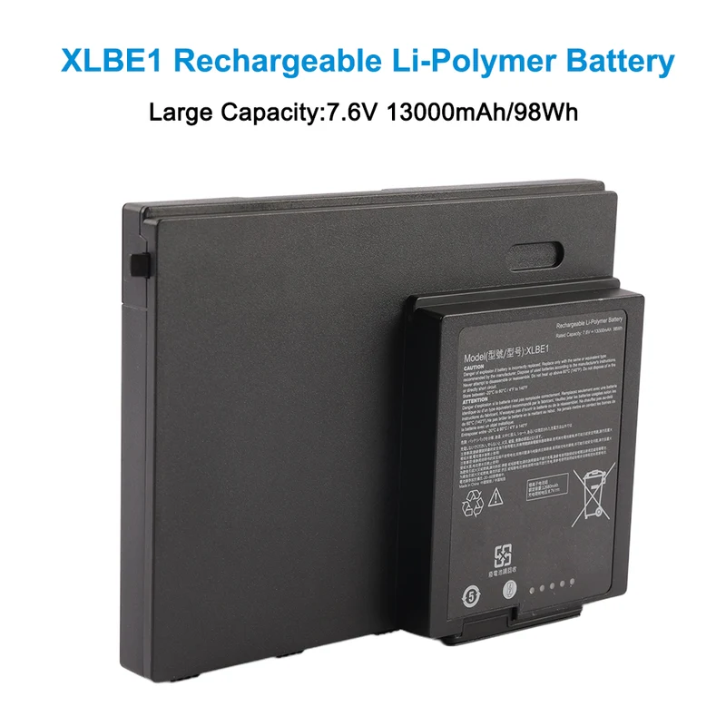 XLBE1 Replacement Battery For Zebra XPLORE LynPL03 Tablet 7.6V 98Wh