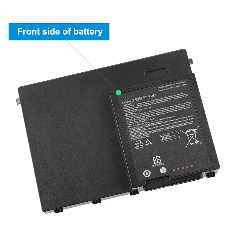 XLBE1 Replacement Battery For Zebra XPLORE LynPL03 Tablet 7.6V 98Wh