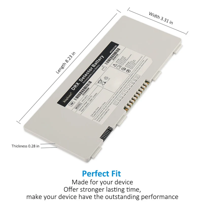 Replacement Battery For DRX Detector Carestream NDT Detector DRX-BAT3 18.65WH 14.8V