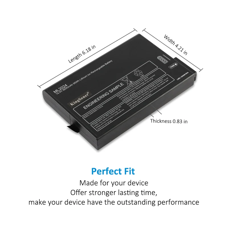 ML2024 Replacement Battery For MOLTECH POWERSYSTEMS 14.4V 95WH