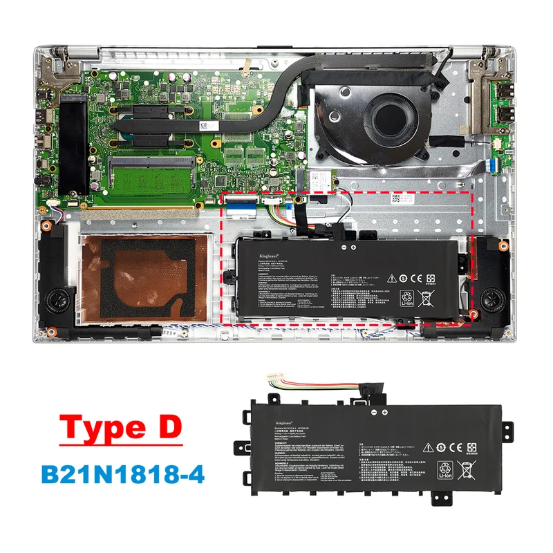 C21N1818-1 32Wh Battery for ASUS VivoBook Flip 14 TP412
