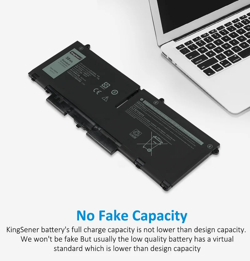 FK0VR Replacement Battery For Dell precision 3570 P133G P134G P135G Latitude 5330 5430 7330 7430 Series | KingSener