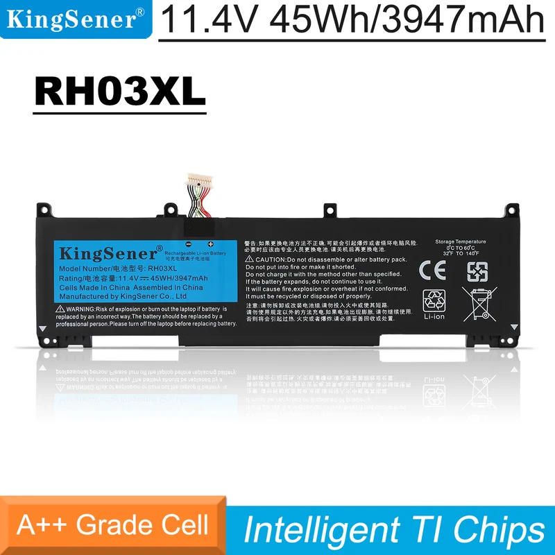 RH03XL Battery For HP ProBook 430 440 450 G8 Zhan 66 Pro 14 G4 45Wh