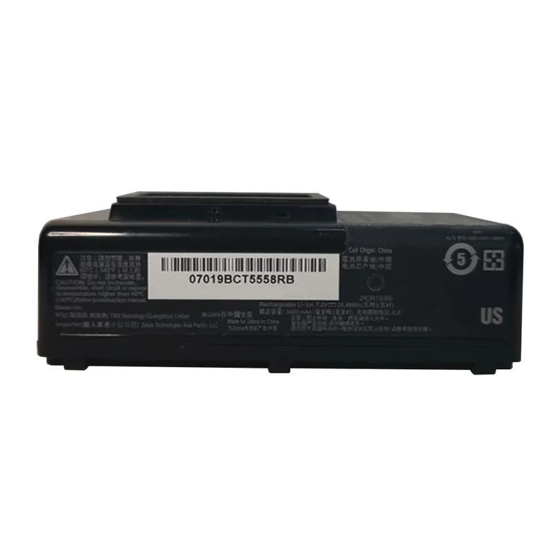 P1058672 Replacement Battery For Zebra QLN320 ZQ510 ZQ520 Mobile Printer 7.2V 24.48Wh