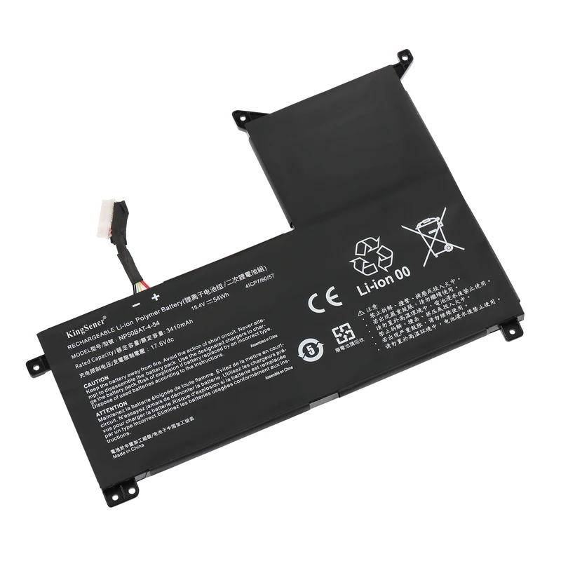 NP50BAT-4-54 54WH Laptop Battery For JiangXin X15 XS22 X17 AT22 Series | KingSener