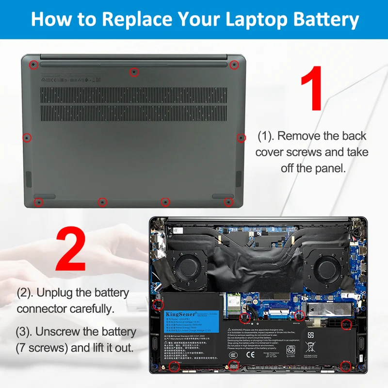 L20M4PE1 75WH Laptop Battery For Lenovo IdeaPad Creator 5-16ACH6 Series
