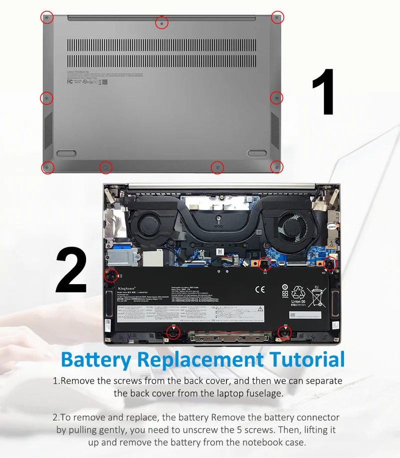 L19M4PDD L19C4PDD 56WH Laptop Battery For Lenovo ThinkBook 14S G2 ITL Series