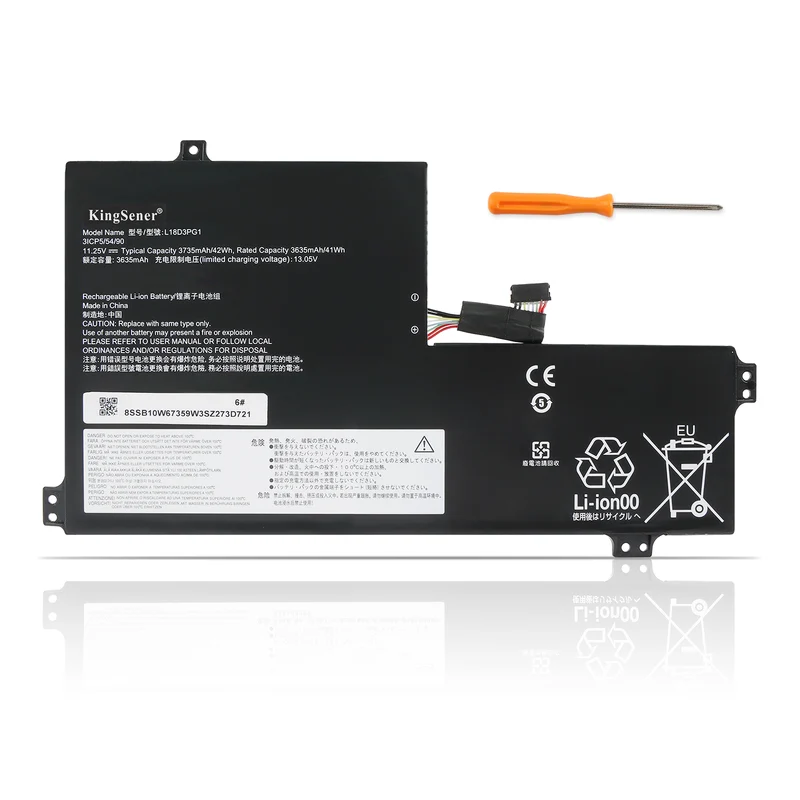 L17M3PB0 Battery for Lenovo 100E 300E 500E Chromebook 2nd Gen — 42Wh 11.25V