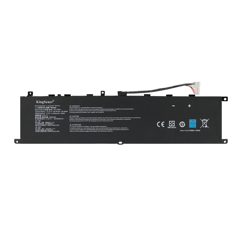 BTY-M6M 99.99WH Laptop BatteryFor MSI WS66 10TMT-207US Series | KingSener