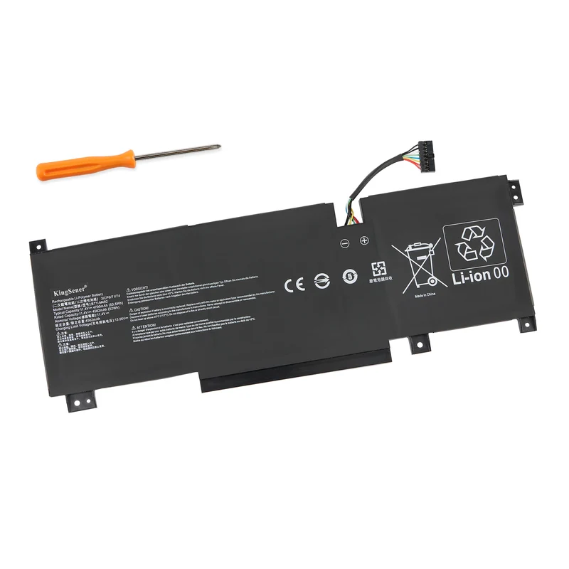 BTY-M492 53.5Wh Laptop Battery For MSI WF66 11UI-268US WF66 11UI-482TW WF66 11UJ-267