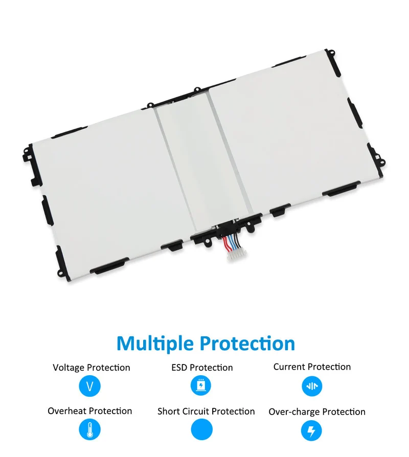 T8220E T8220K T8220U T8220C Tablet Battery Replacement For Samsung Galaxy Note 10.1SM-P602 SM-P605 SM-P605V | KingSener