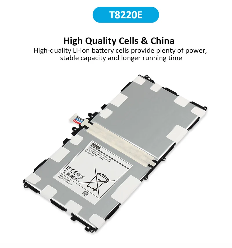 T8220E T8220K T8220U T8220C Tablet Battery Replacement For Samsung Galaxy Note 10.1SM-P602 SM-P605 SM-P605V | KingSener