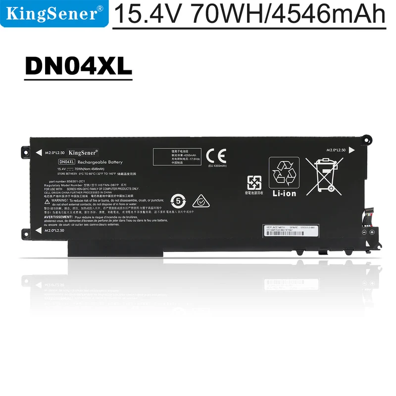 DN04XL Laptop Battery for HP ZBook X2 G4 3XT78UT 3YF75UT 3TP54UT 3JY49UT Series 856301-2C1 856543-855 856843-850 856843-855 HSTNN-DB7P | KingSener