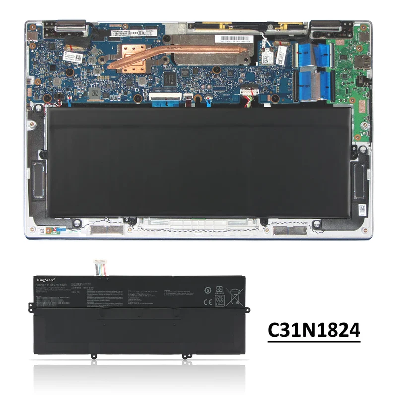 C31N1824 Laptop Battery For ASUS Chromebook Flip C434TA Series 0B200-03290000 | KingSener