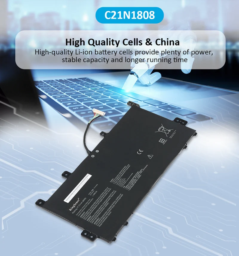 C21N1808 Laptop Battery For Asus Chromebook C523NA C523NA-A20007 Series | KingSener