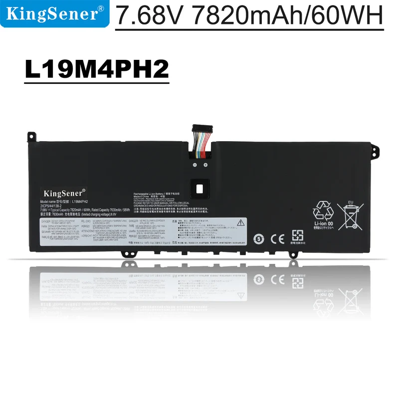 L19M4PH2 L19C4PH2 Laptop Battery For Lenovo Ideapad Yoga 9i (14) 9-14ITL5 82BG Yoga Pro 14c ITL 20215B10Z33896 5B10Z33895 SB10Z33898 | KingSener