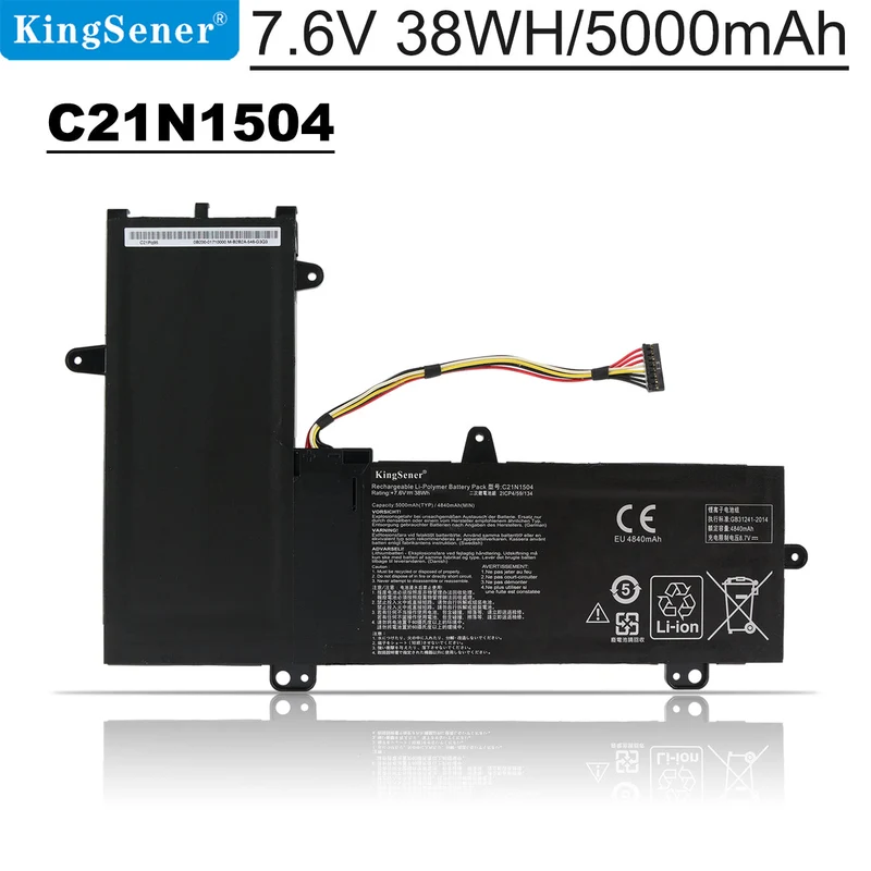 C21N1504 Laptop Battery For Asus EeeBook TP200SA-FV0131T TP200SA-FV0132T | KingSener
