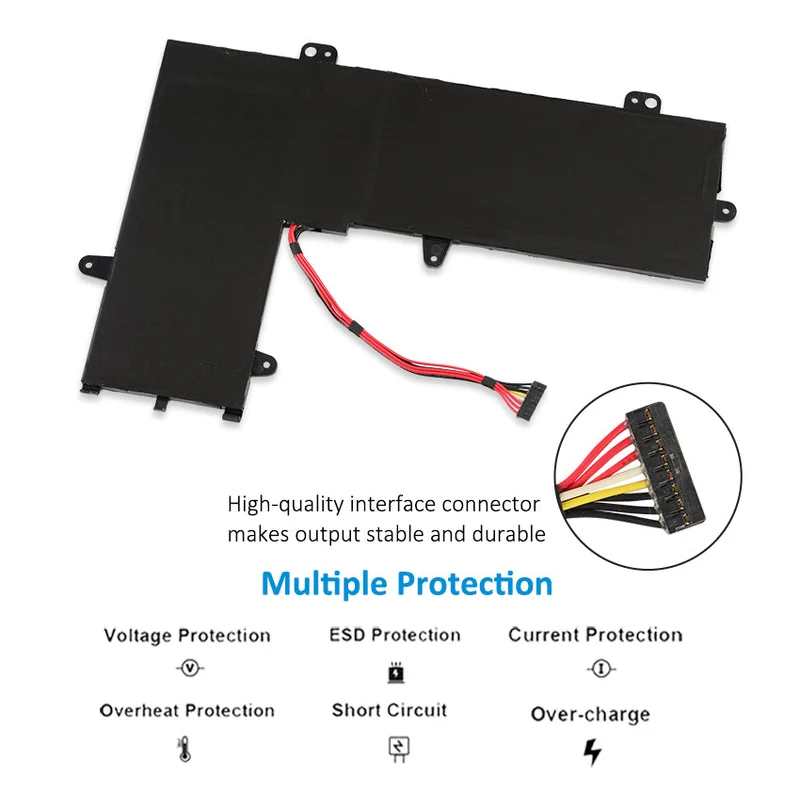 C21N1504 B21N1504 Laptop Battery for Asus Transformer Book Flip TP200SA E205SA TP200SA3050 EeeBook TP200SA-FV0110TS TP200SA-FV0130T 7.6V 38Wh | KingSener