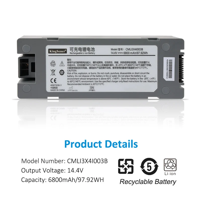 CMLI3X4I003B CMLI2X4I005B CMLI2X4I002B Li-ion Battery For Comen S8 Monitor Desfibrilador battery CML13X41003B CML12X41005B