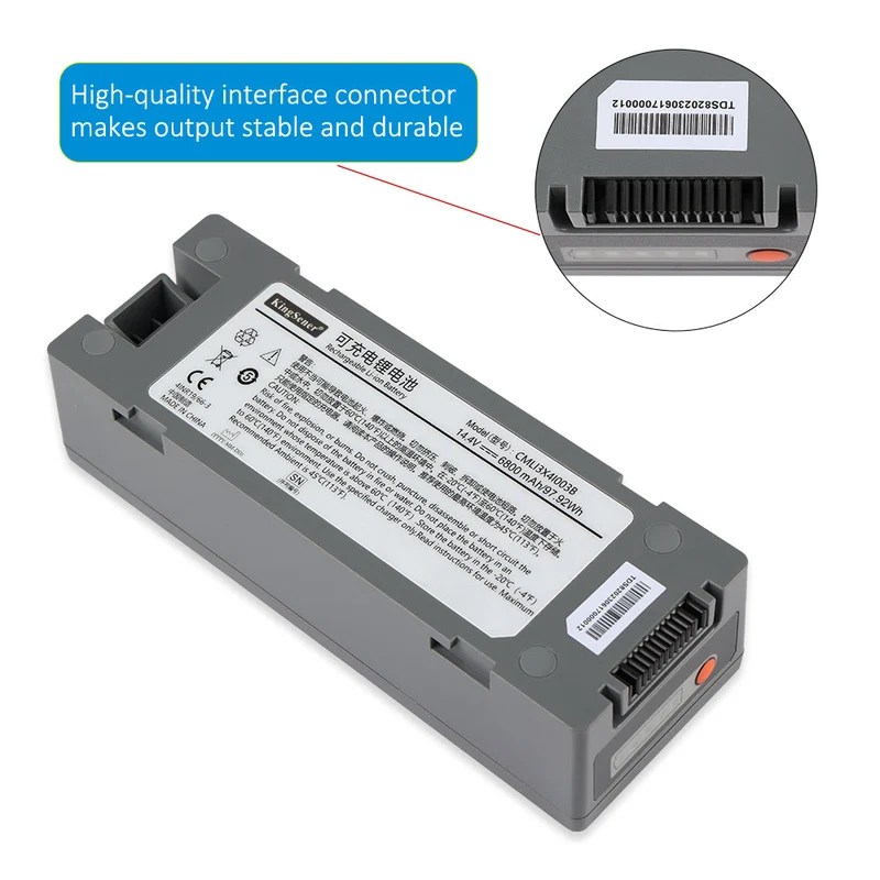 CMLI3X4I003B CMLI2X4I005B CMLI2X4I002B Li-ion Battery For Comen S8 Monitor Desfibrilador battery CML13X41003B CML12X41005B