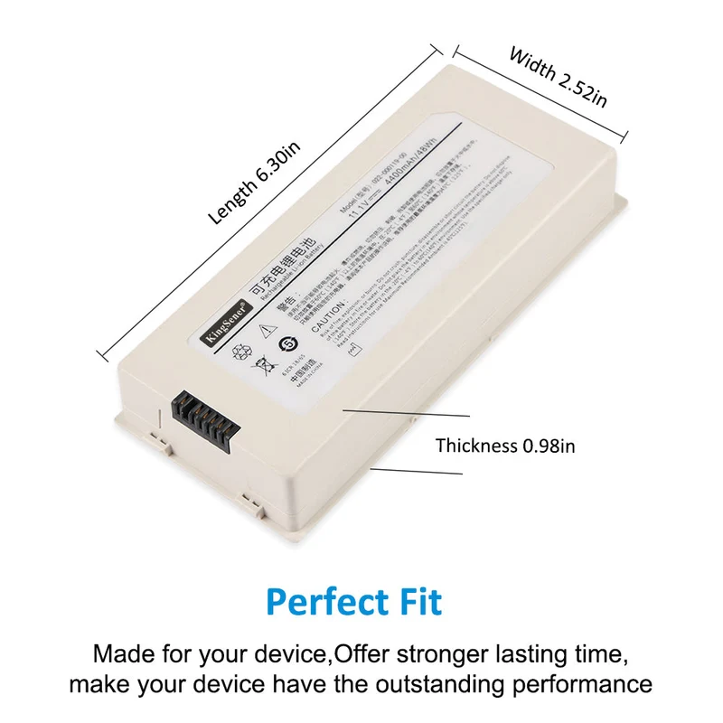 022-000118-00 022-000119-00 Rechargeable Li-ion Battery For NC10 NC10A NC12A NC8A Patient Monitor battery