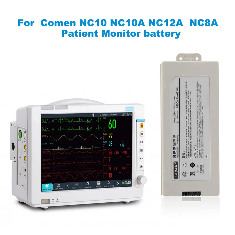 022-000118-00 022-000119-00 Rechargeable Li-ion Battery For NC10 NC10A NC12A NC8A Patient Monitor battery