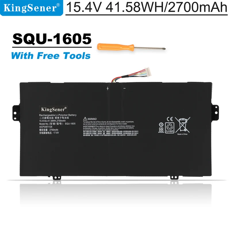 Laptop Battery For Acer SQU-1605 41CP3/67/129 N16Q11