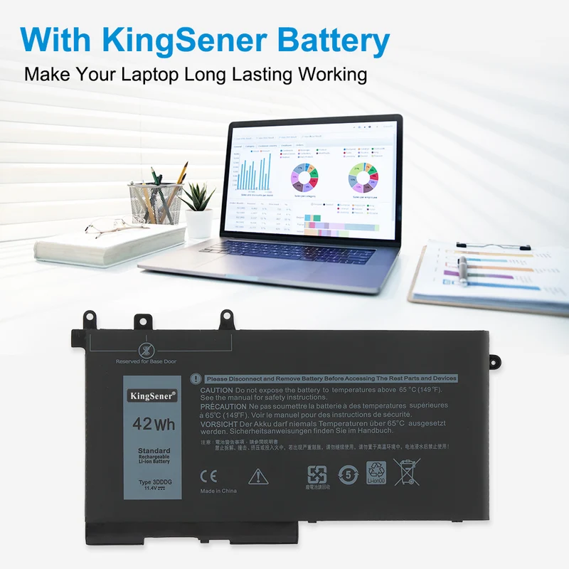 Battery For Dell Latitude 5580 E5580 5490 E5490 5590 E5590 Series