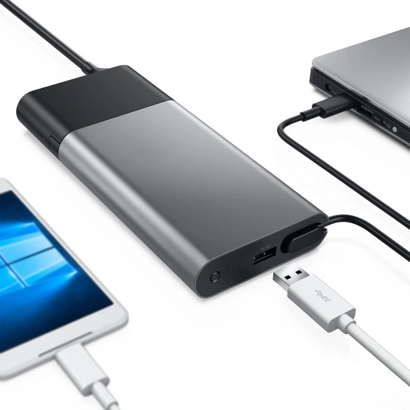 Hybrid Adapter & Power Bank For Dell Latitude 12 Rugged Extreme 7212