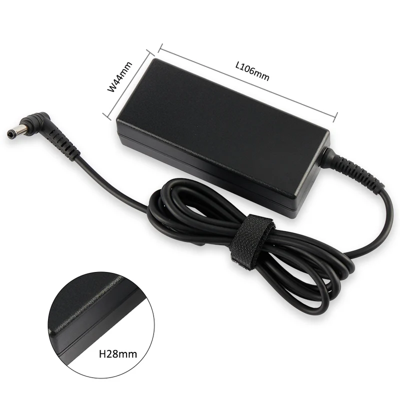 Asus 65W Laptop Charger 19V 3.42A for Pavilion Vivobook X555L X550