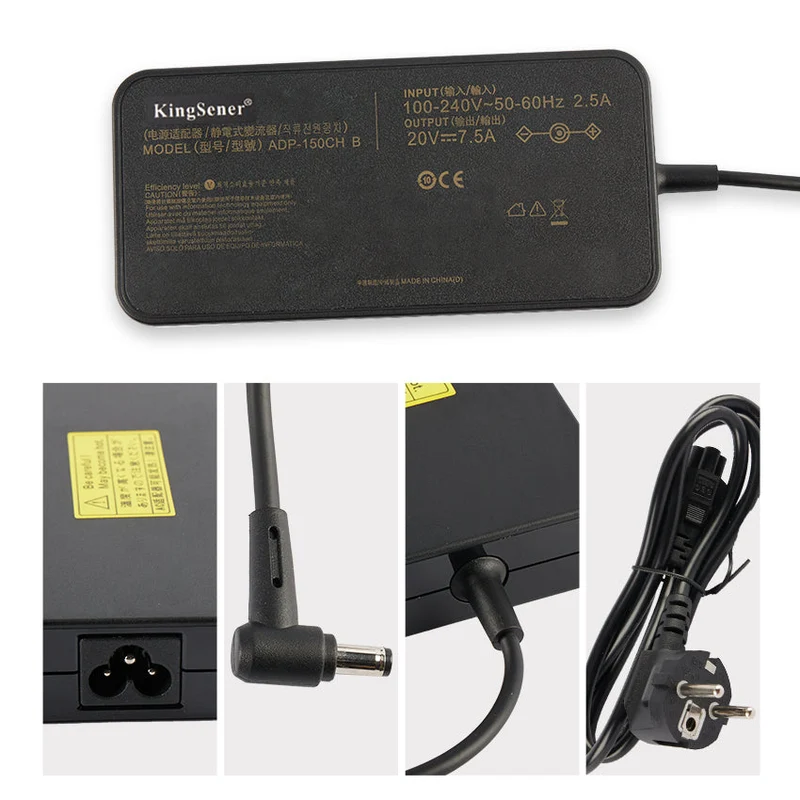 Asus 150W AC Adapter for ROG Strix G GL531GT GL531GT-AL018T — 20V 7.5A