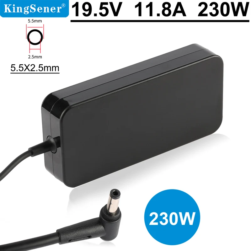 19.5V 11.8A 230W For ASUS aorus 15-XA 15-WA 15-W9 15-X9 15-SA 17-SA 17-WA AC Adapter