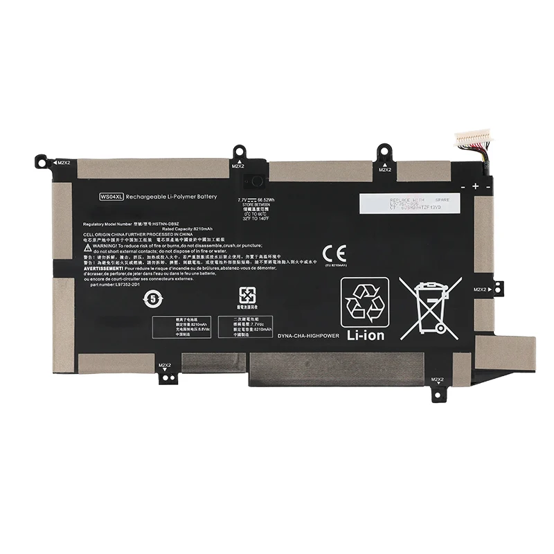 Replacement Laptop Battery For HP Pavilion Gaming 15-EC1025LA Series 7.7V 66.52Wh