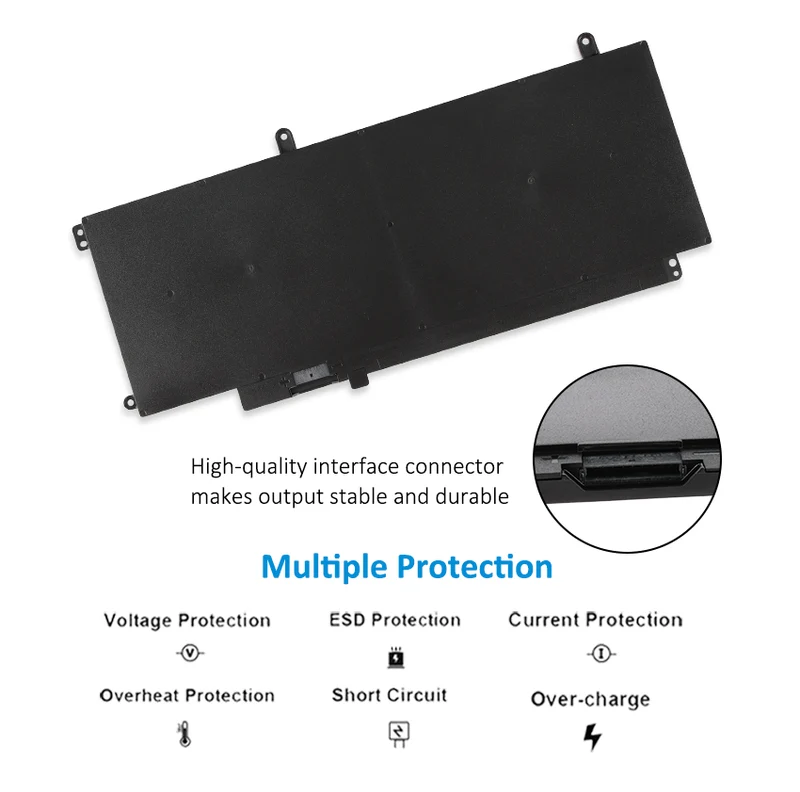 Laptop Battery For DELL Inspiron 4P8PH D2VF9 G05H0 7.4V 56Wh