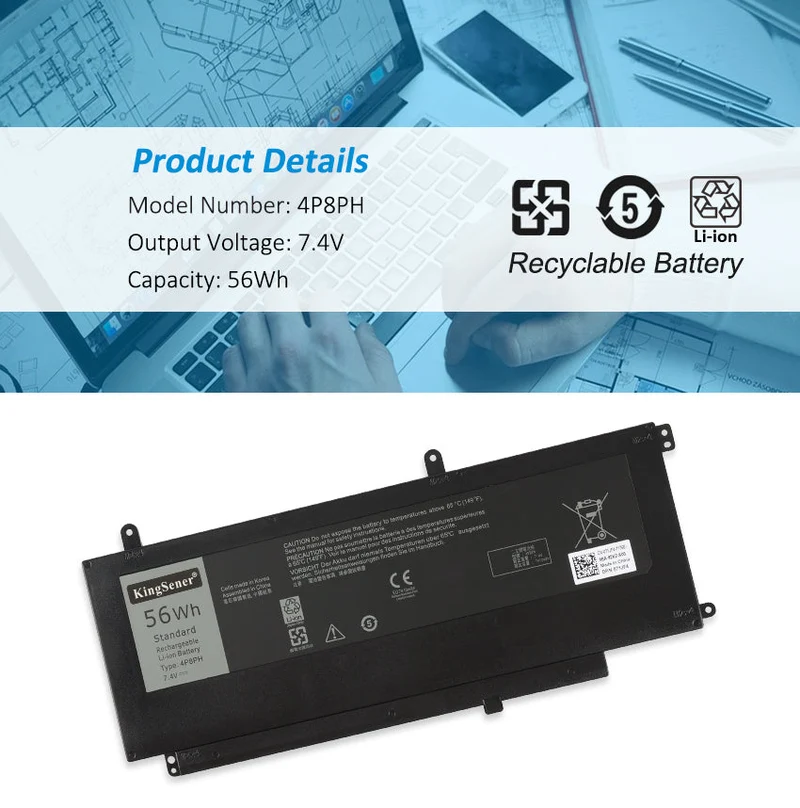 Replacement Battery For Dell Inspiron 15 7547 7548 15-7548-7286SLV N7547 N7548