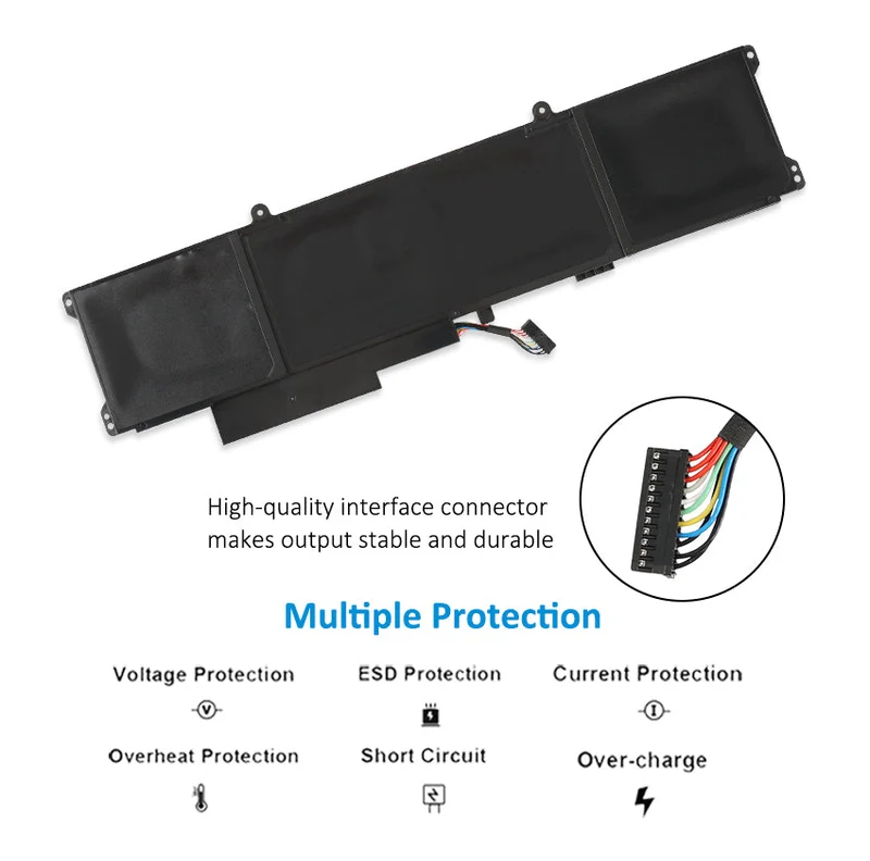 Replacement Battery For DELL XPS 14-L421X 14Z-L421X L421X Ultrabook Series 69Wh