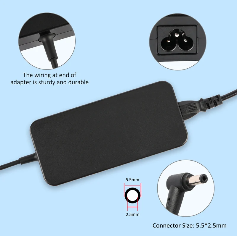 19.5V 11.8A 230W AC Adapter Laptop Charger for MSI GS66 GS76 GS75 GS65