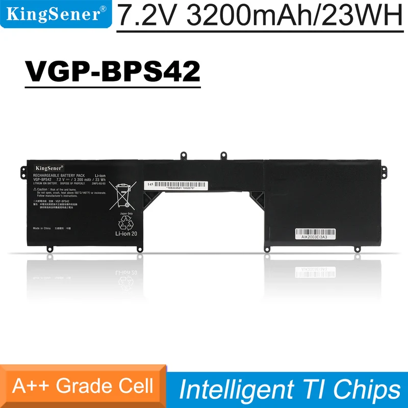 Replacement Battery For SONY VAIO Fit 11A multi-flip PC F11N15SCS 7.2V 3200mAh