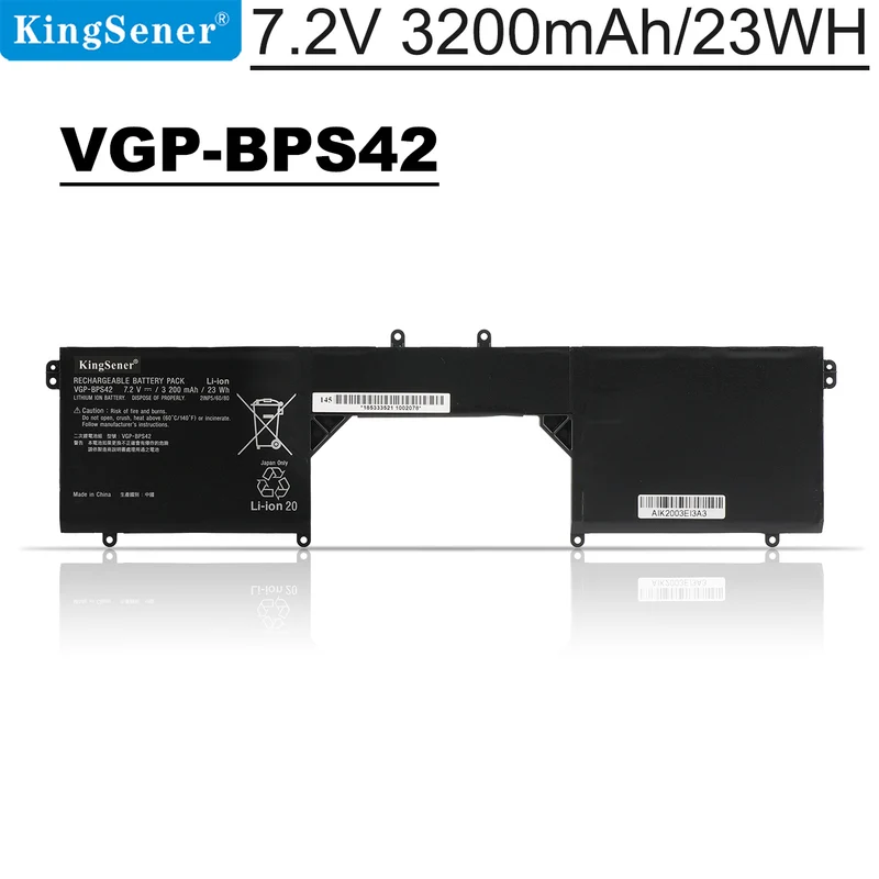 VGP-BPS42 Battery For SONY VAIO Fit 11A multi-flip PC SVF11N15SCP 3200mAh