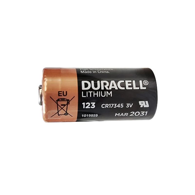 For Duracell CR17345 / CR123A 3 V 1550 mAh Lithium Battery – for Flashlights & Cameras