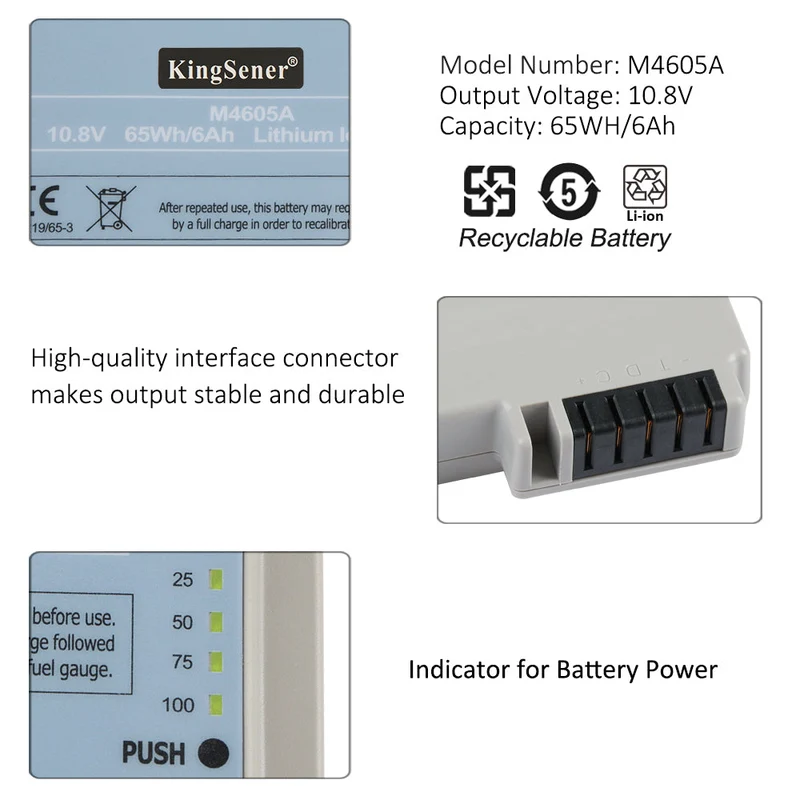 Replacement Battery For Philips Avalon FM20 FM30 Fetal Monitor 10.8V 65WH