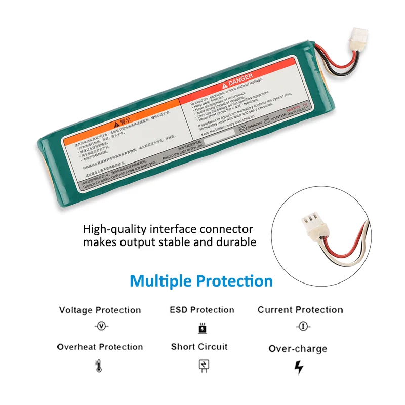 Nihon Kohden ECG-2110 ECG-2150 ECG Machine Battery Replacement SB-901DC
