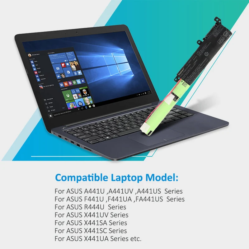 Laptop Battery For ASUS X441SA Series X441SA-1A X441SA-1C X441SA-3F X441SA-3G