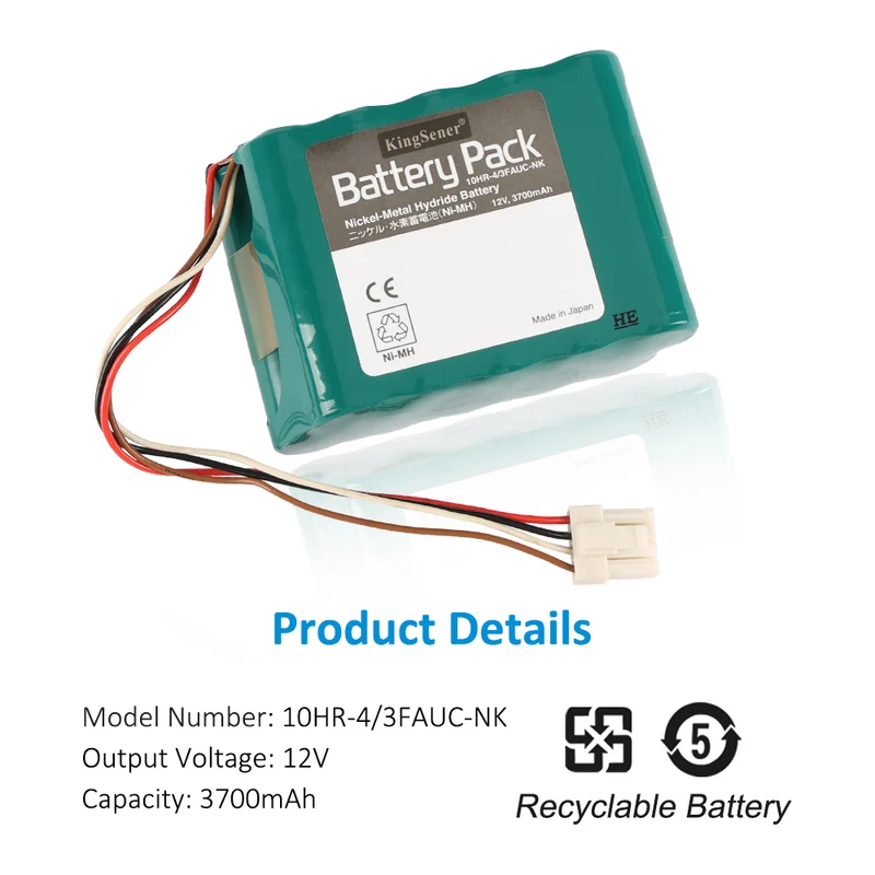 Replacement Battery For Nihon Kohden BSM-2300 BSM-23001A Monitor