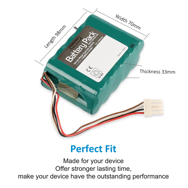 Replacement Battery For Nihon Kohden BSM-2300 BSM-23001A Monitor