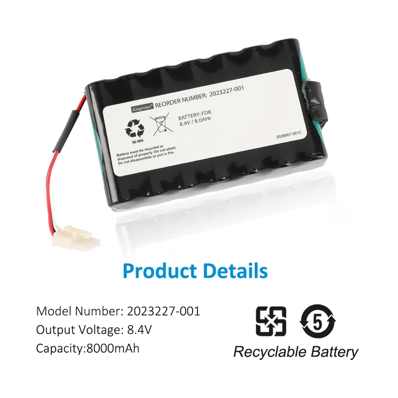 2023227-001 Battery for GE Dash 2500 / 1800 Patient Monitor | 8.4V 8000mAh