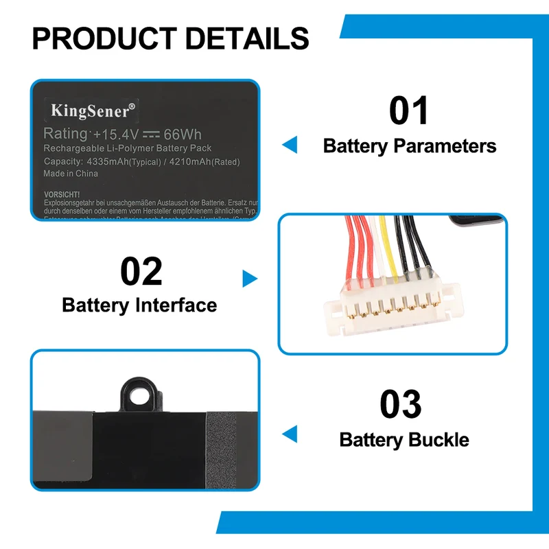 Laptop Battery For ASUS ExpertBook C41N1903 0B200-03560100