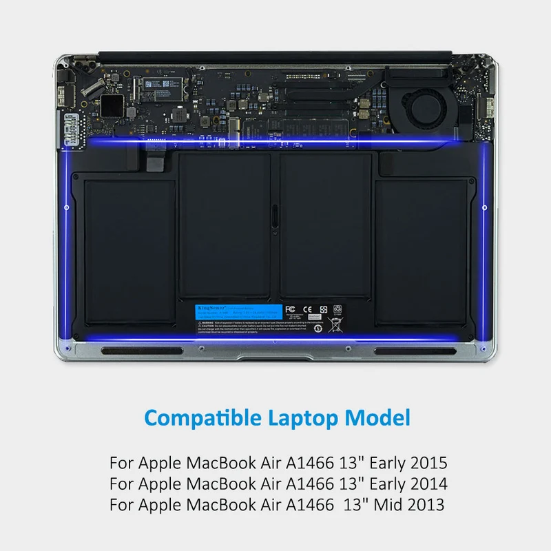 A1496 Battery For Apple MacBook Air A1496 020-8145-A | US Stock