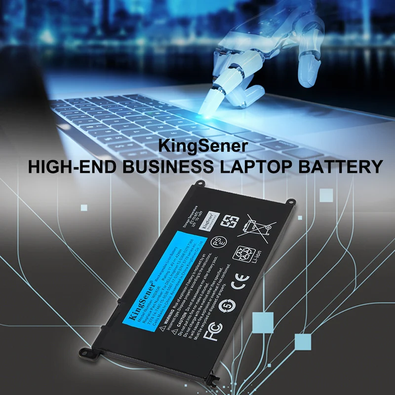 WDX0R Battery For Dell INS 13MF 14MF 15MF Series